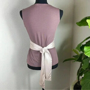 Moth Women’s Beaded Mauve Sleeveless Top Size Medium